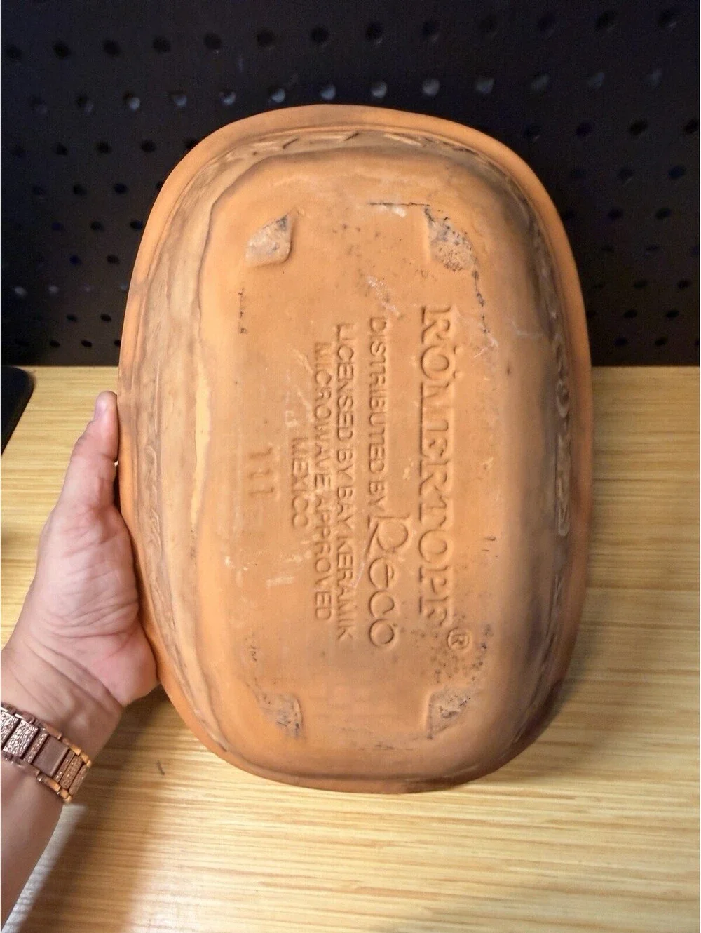 Vintage Romertopf Clay Baker Roaster West Germany 111 Bread
